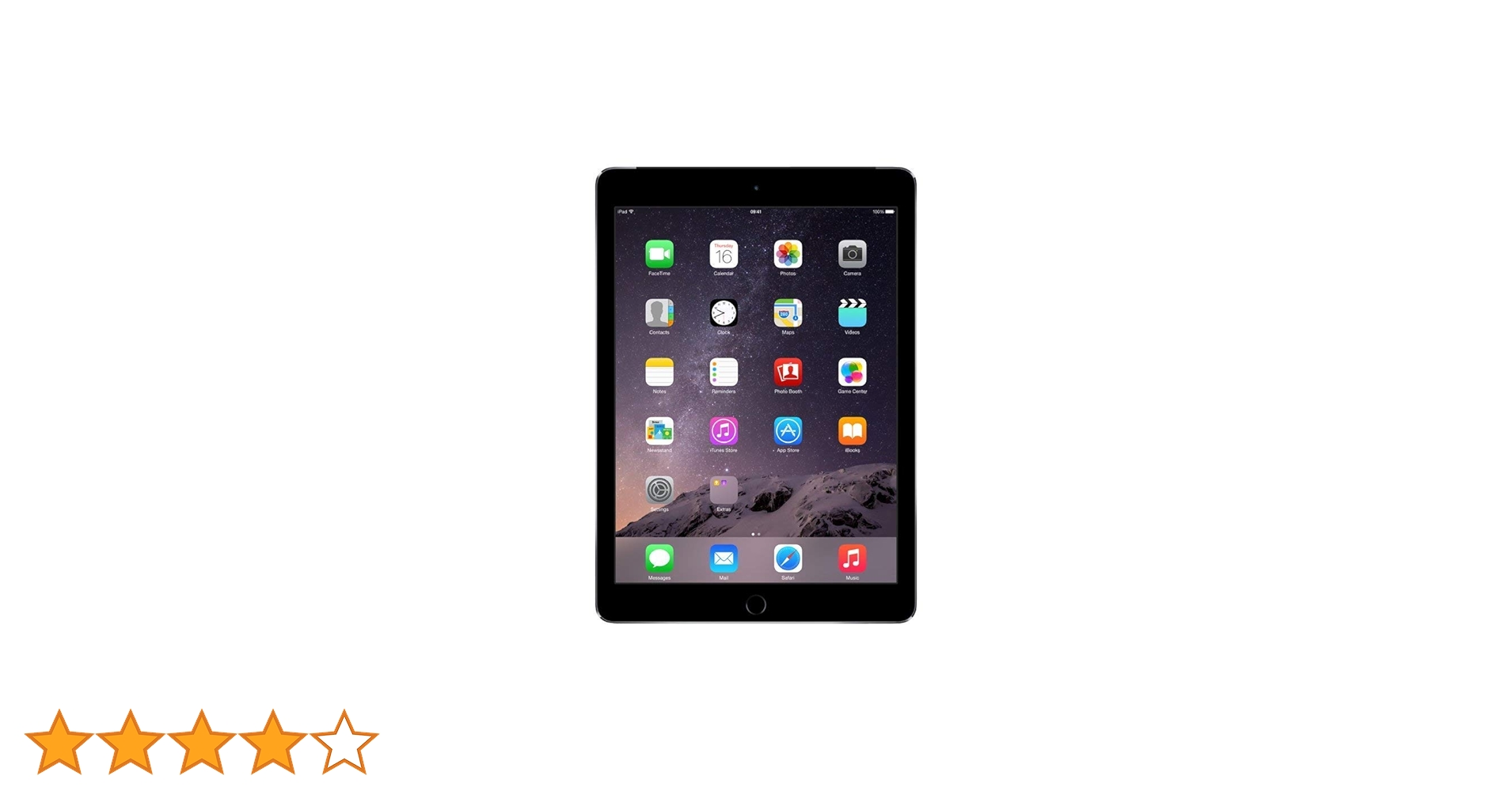Apple iPad Air 2 16GB WiFi 2GB iOS 10 9.7in Tablet - Space